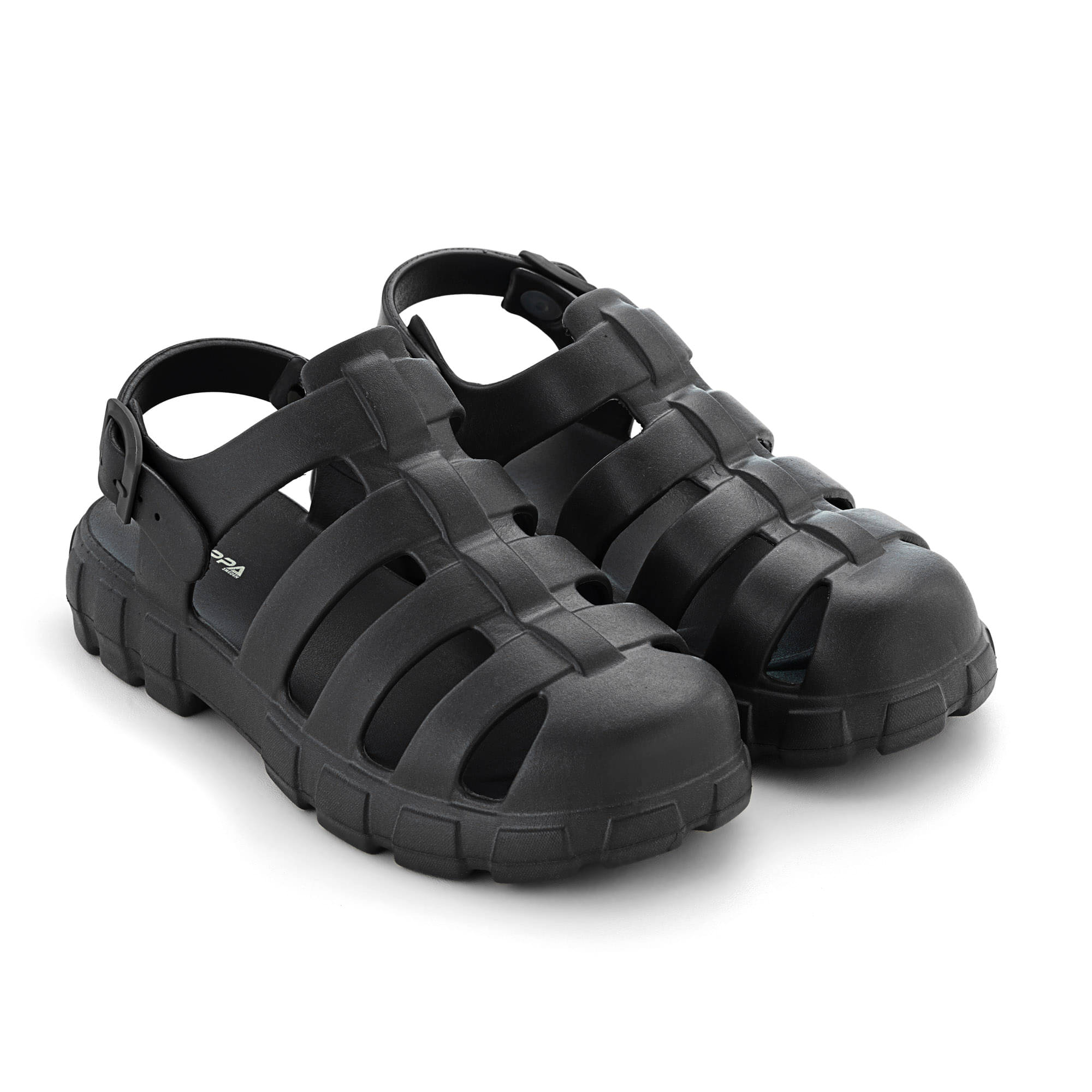     			HOPPA Black Women's Flats