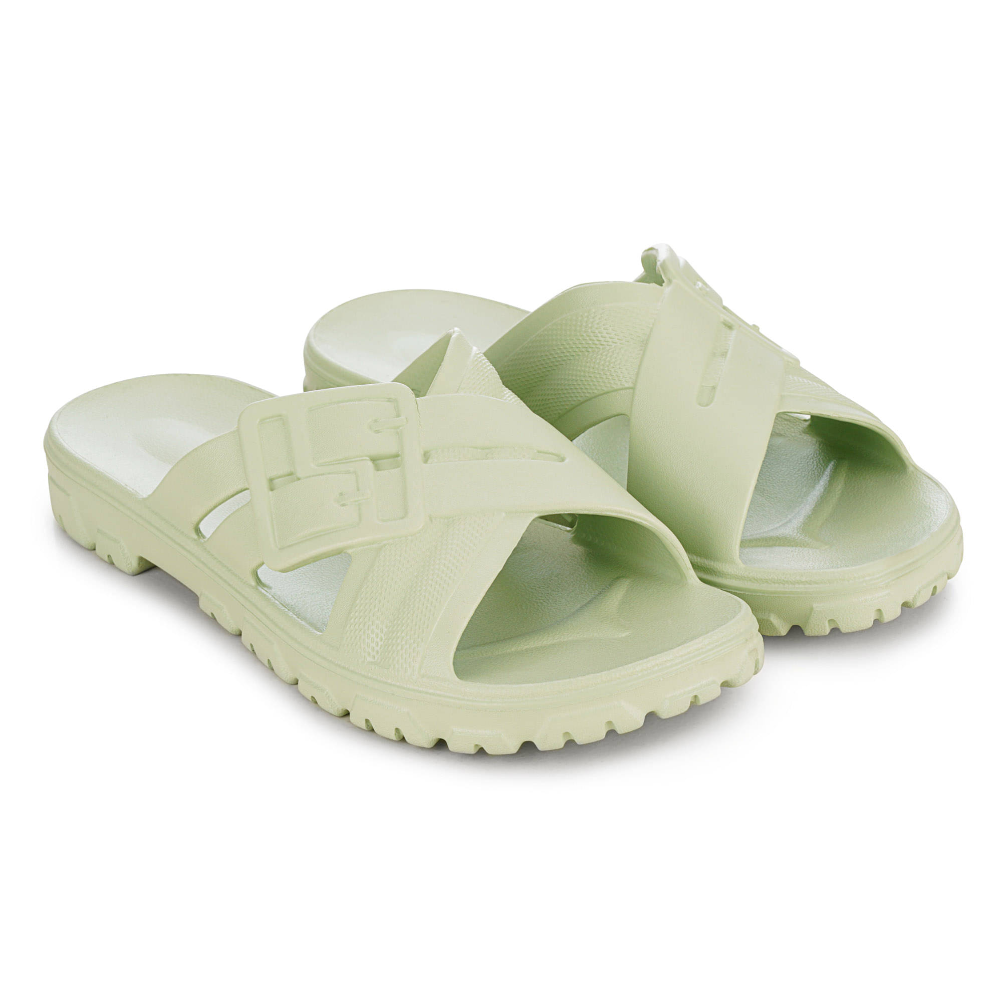     			HOPPA Mint Green Women's Slide