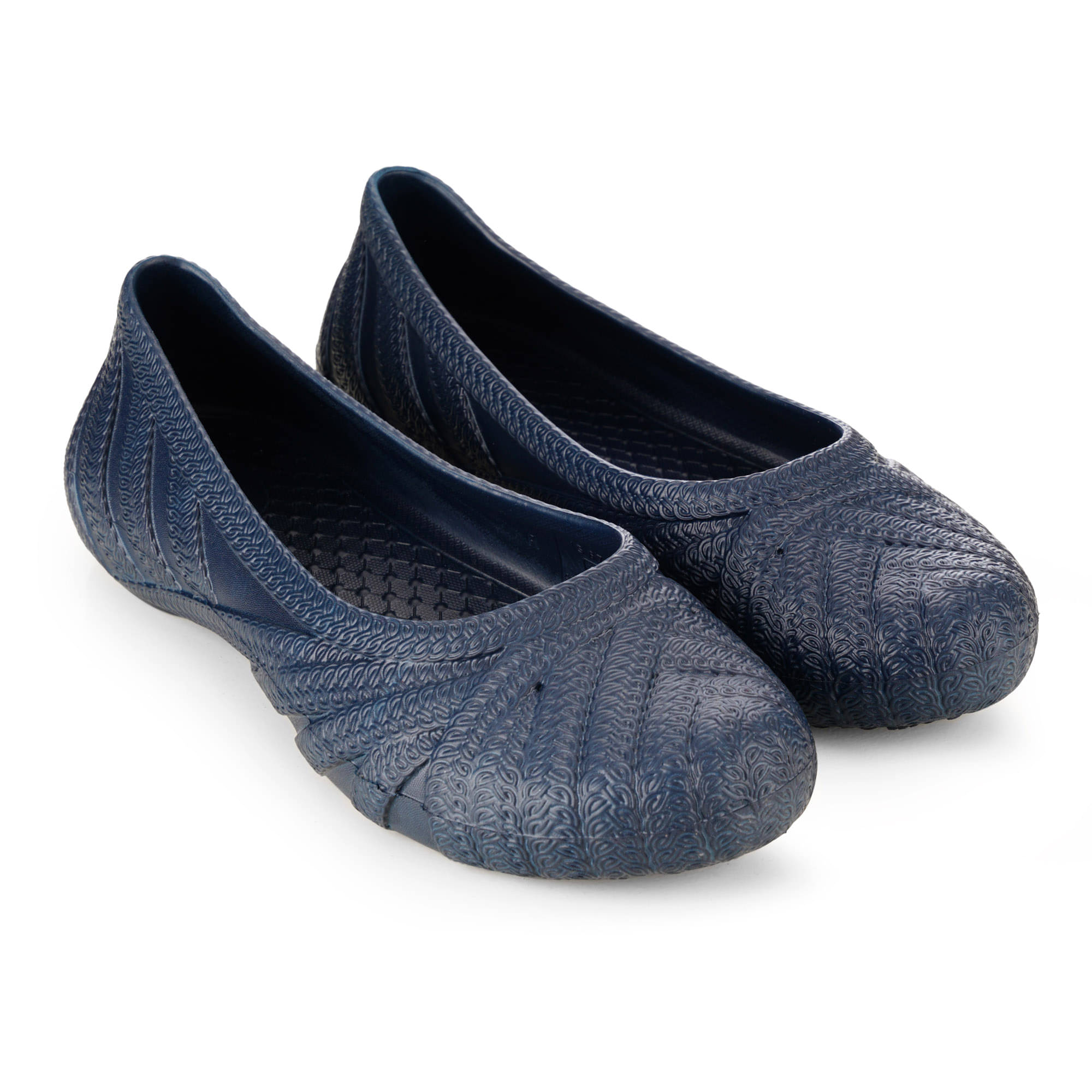     			HOPPA Navy Blue Women's Casual Ballerinas