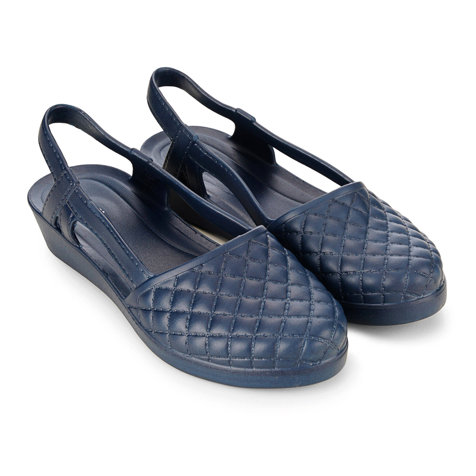     			HOPPA Navy Blue Women's Flats