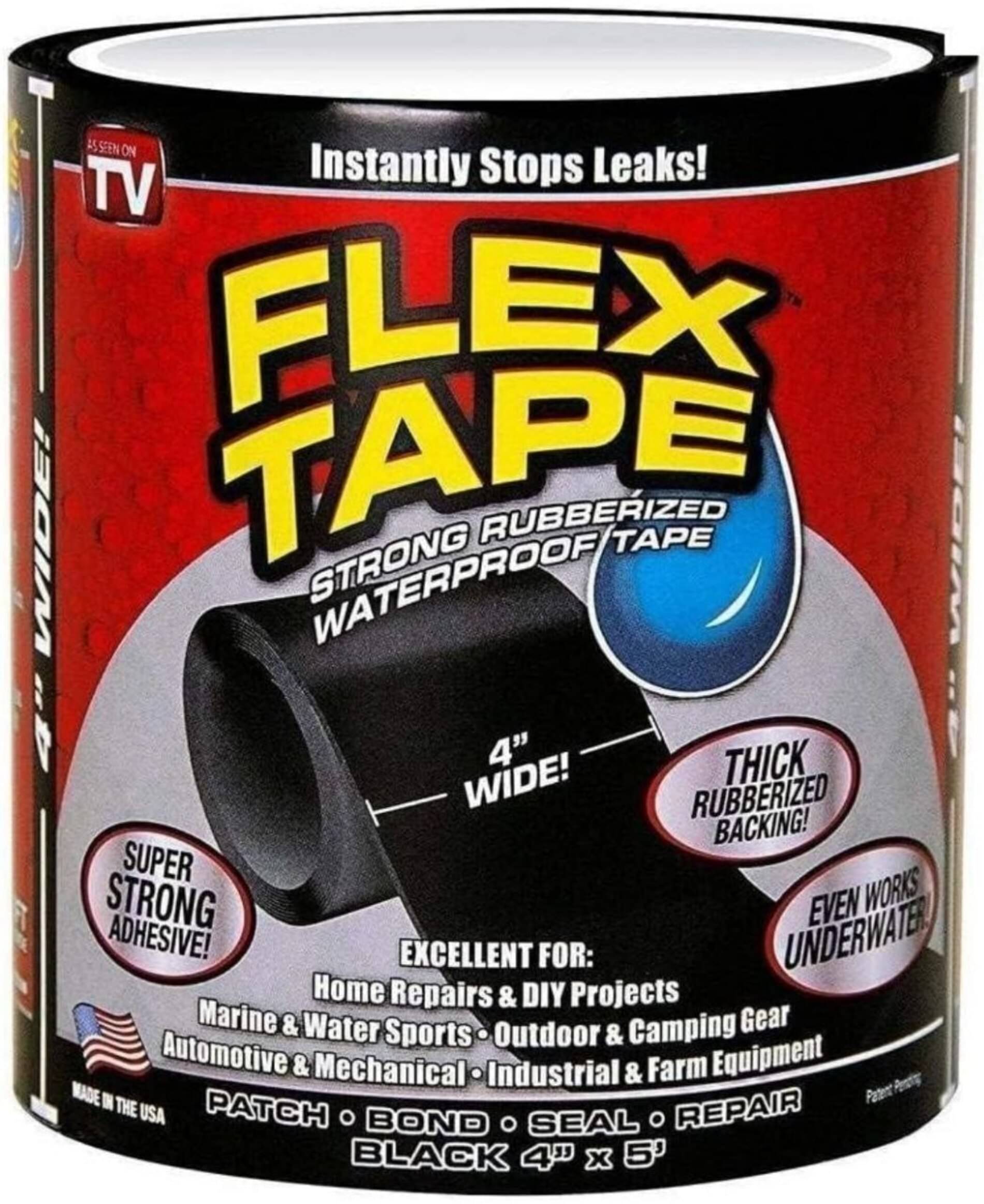 K SHOP,Flex Tape for Seal Leakage Tape for Water Leakage Super Strong Waterproof Tape Adhesive Tape for Water Tank Sink Sealant for Gaps (black),10cm,4inches K SHOP,Flex Tape for Seal Leakage Tape for Water Leakage Super Strong Waterproof Tape Adhesive Tape for Water Tank Sink Sealant for Gaps (black),10cm,4inches