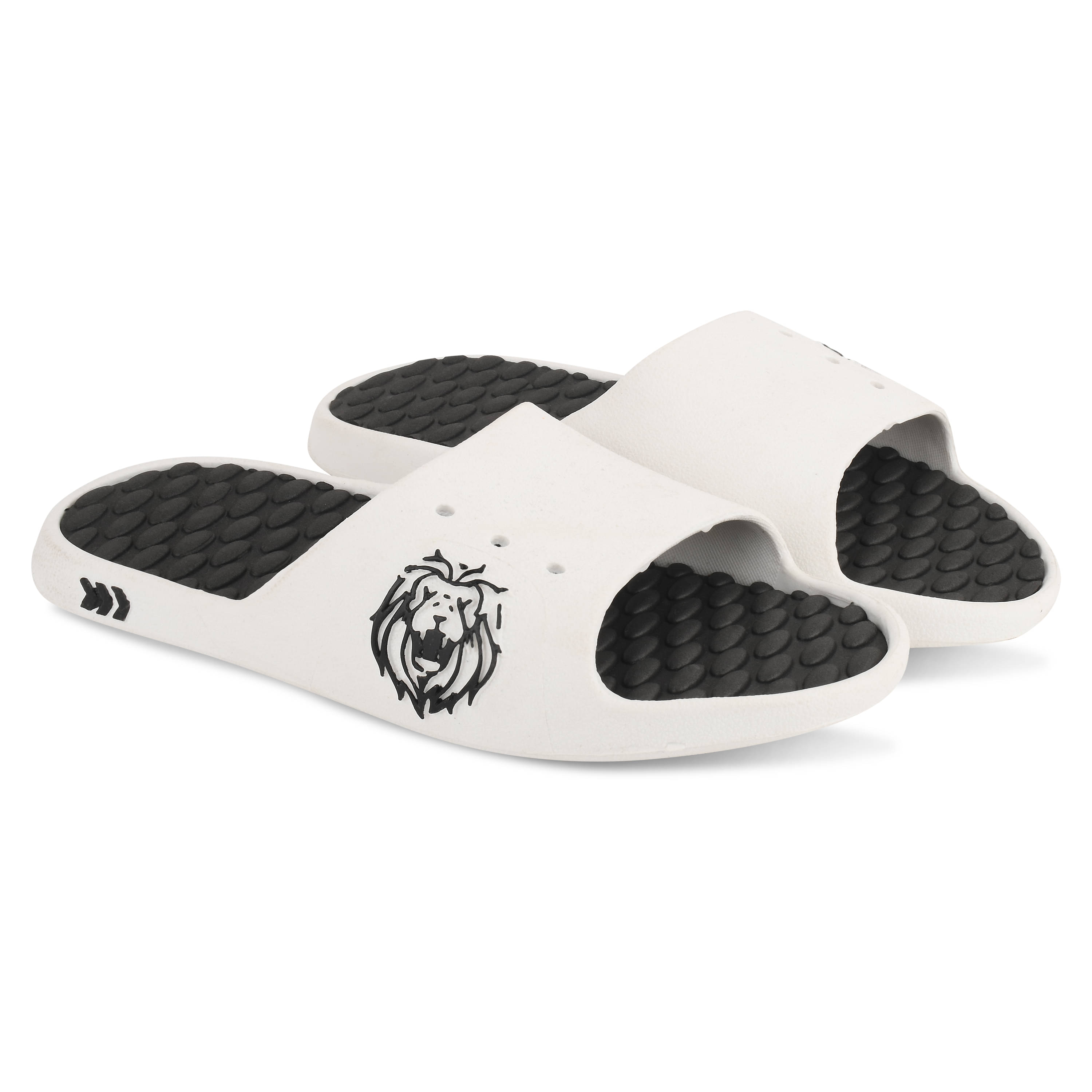     			KICKSY White Men's Daily Slipper