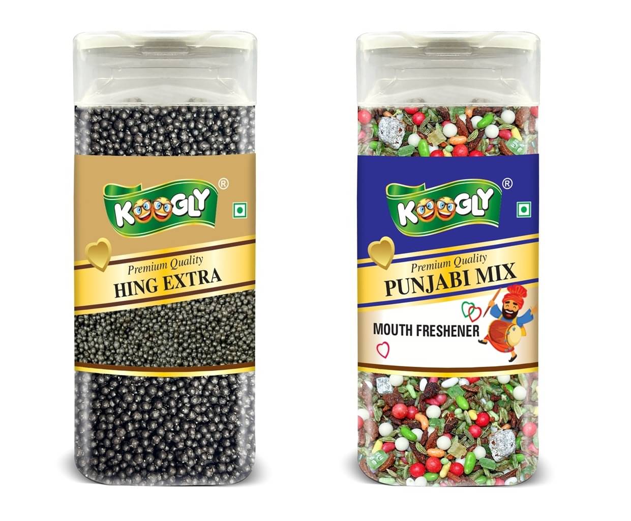 KOOGLY Hing Extra+ Punjab Mix Special Hard Candies 480 gm KOOGLY Hing Extra+ Punjab Mix Special Hard Candies 480 gm