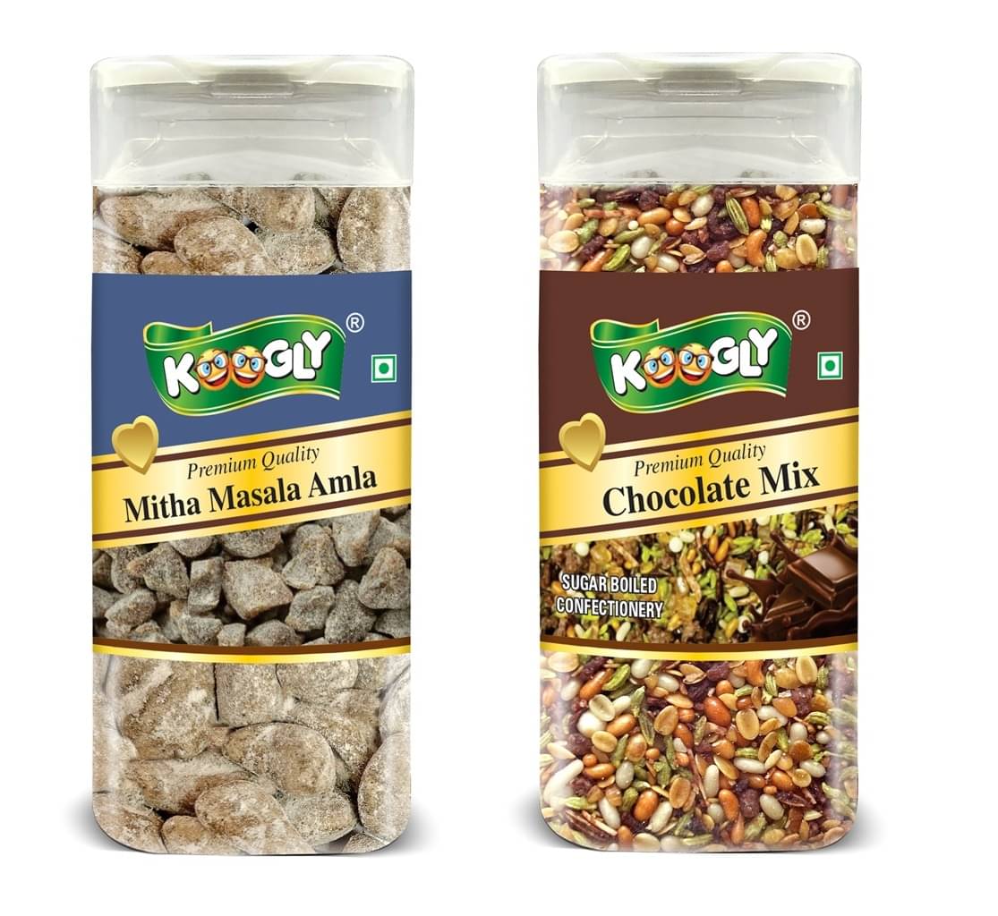     			KOOGLY Meetha Masala Amla+ Chocolate Mix Hard Candies 420 gm