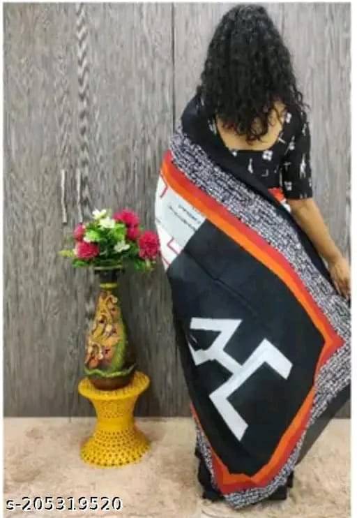 Kalpana Creation Linen Printed Regular Saree With Unstitched Blouse Piece ( Multicolor 2 )     			Kalpana Creation Linen Printed Regular Saree With Unstitched Blouse Piece ( Multicolor 2 )