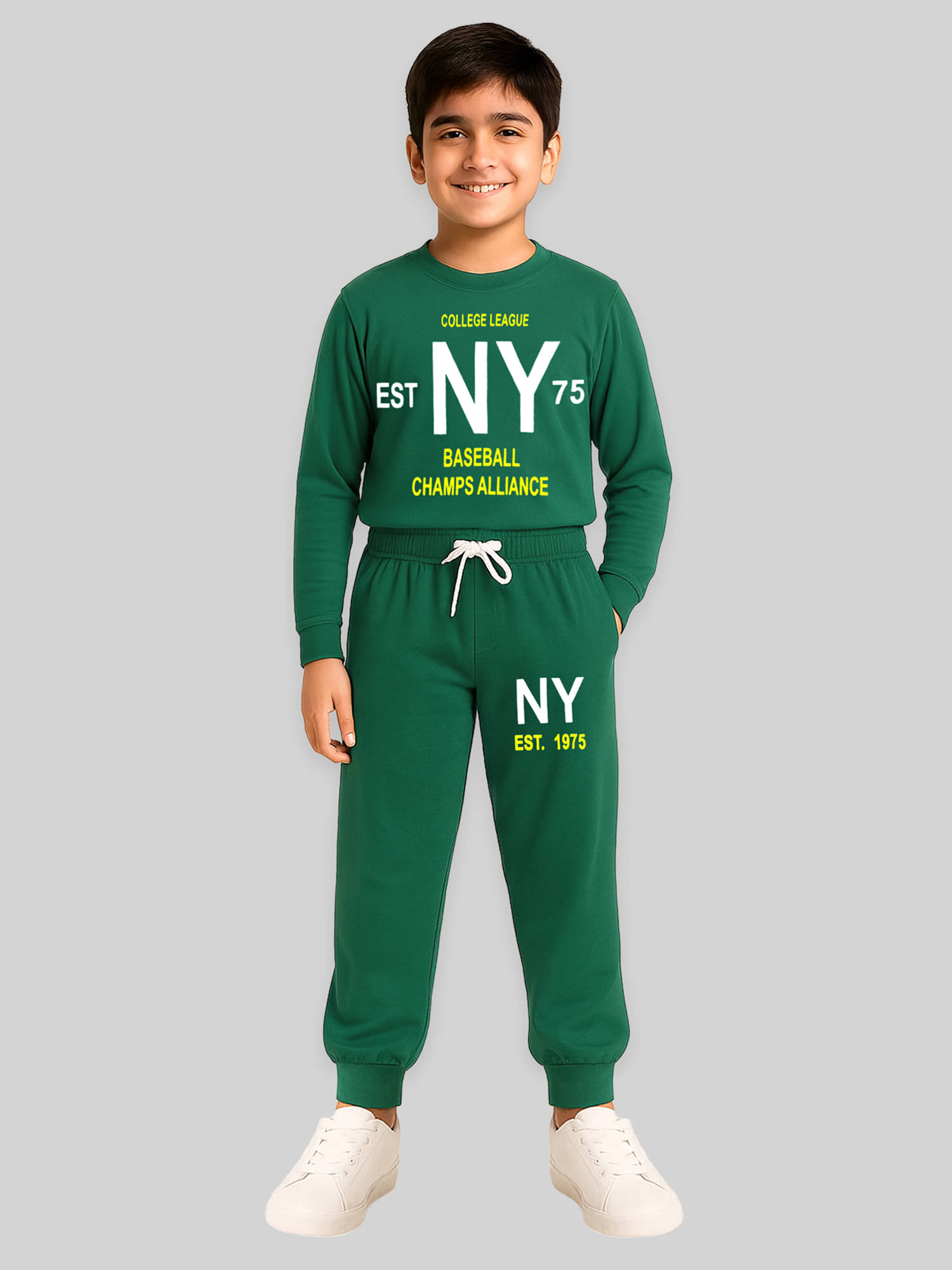 Kuchipoo Pack of 1 Boys Cotton Blend T-Shirt & Trackpants Set ( Multicolor ) Kuchipoo Pack of 1 Boys Cotton Blend T-Shirt & Trackpants Set ( Multicolor )