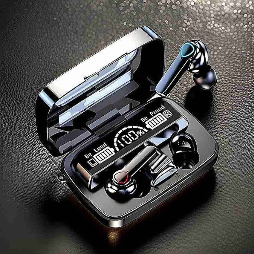     			M-19 Tws Earbuds, True Wireless Headphone, 30 hours of Playback and Deep Bass, Crystal Clear Call, Fast Charging, 3D Sound, Ultra Low Latency