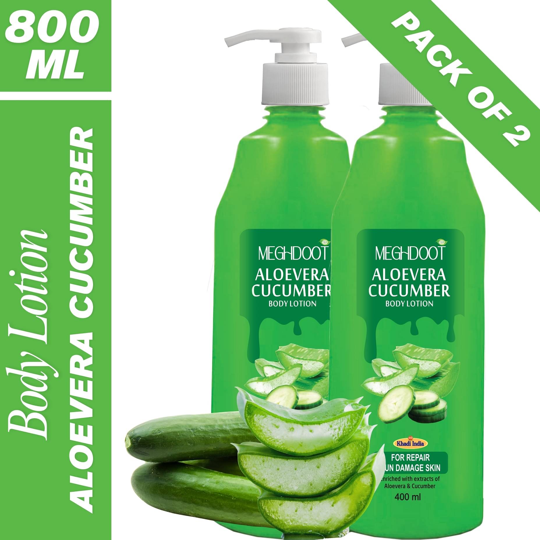 Meghdoot Daily Care Lotion For All Skin Type 800 ml ( Pack of 2 ) Meghdoot Daily Care Lotion For All Skin Type 800 ml ( Pack of 2 )