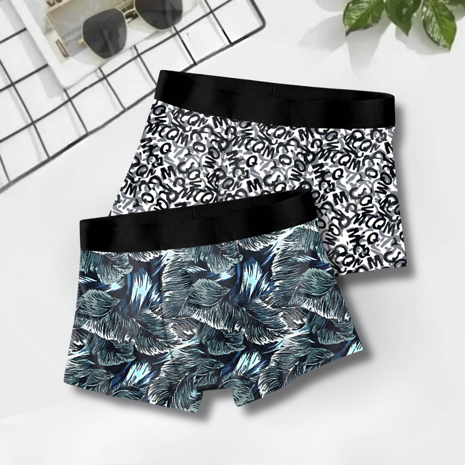     			PANICIA Pack of 2 Nylon Trunks For Men's ( Multicolor )