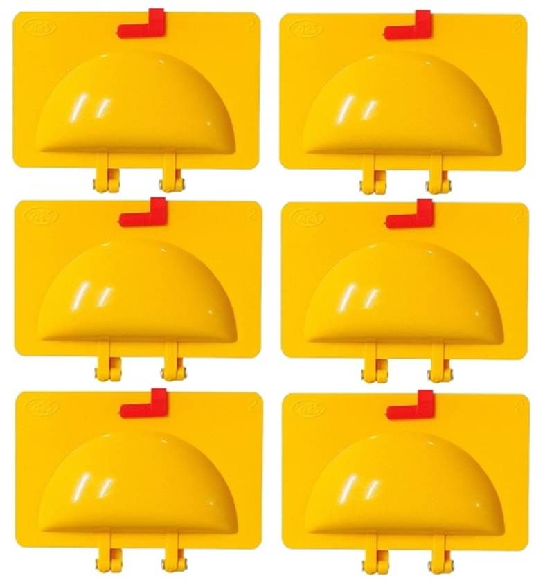 Plastic Half Moon Design Quick Mould Karanji & Dumpling Press, Karanji & Gujiya Maker Set of 6 pcs Yellow Plastic Half Moon Design Quick Mould Karanji & Dumpling Press, Karanji & Gujiya Maker Set of 6 pcs Yellow