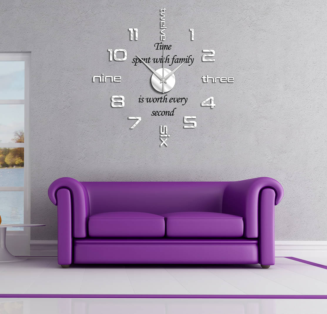     			Shopper52 Circular Analog Wall Clock