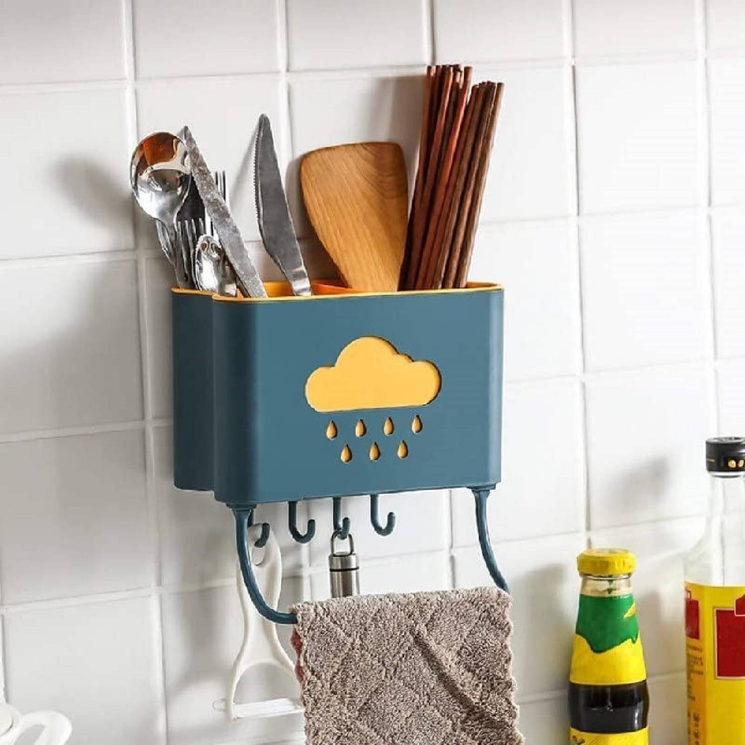     			Skindora Multicolor Plastic Storage Racks ( Pack of 1 )