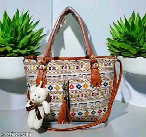     			TheYourChoice Sling Bag Canvas Set of 1 ( Multicolor )
