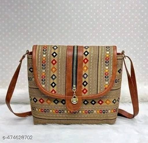     			TheYourChoice Sling Bag Canvas Set of 1 ( Multicolor )