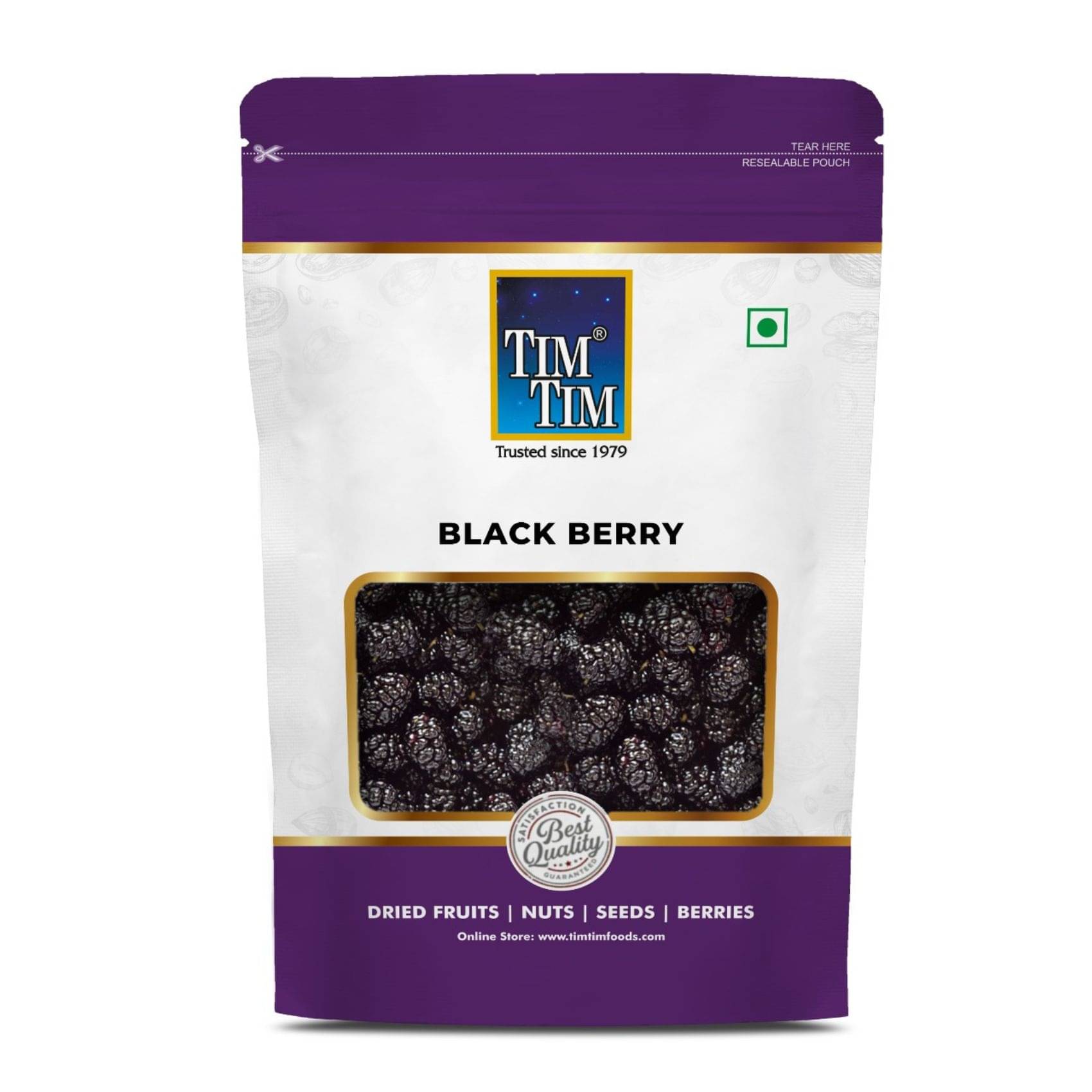 Tim Tim Dried Blackberry 100 g Tim Tim Dried Blackberry 100 g