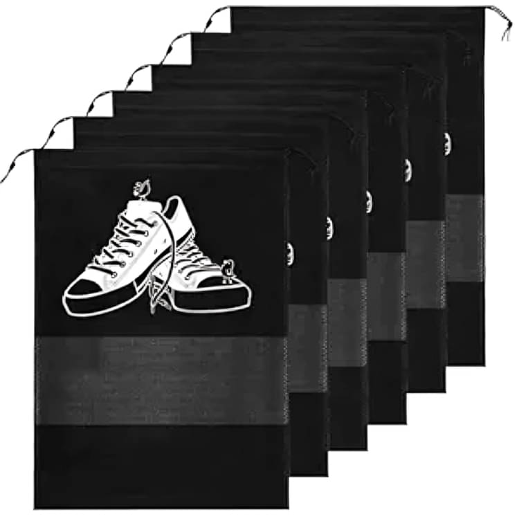 dust n shine Black Portable Two Shoes Organizer dust n shine Black Portable Two Shoes Organizer