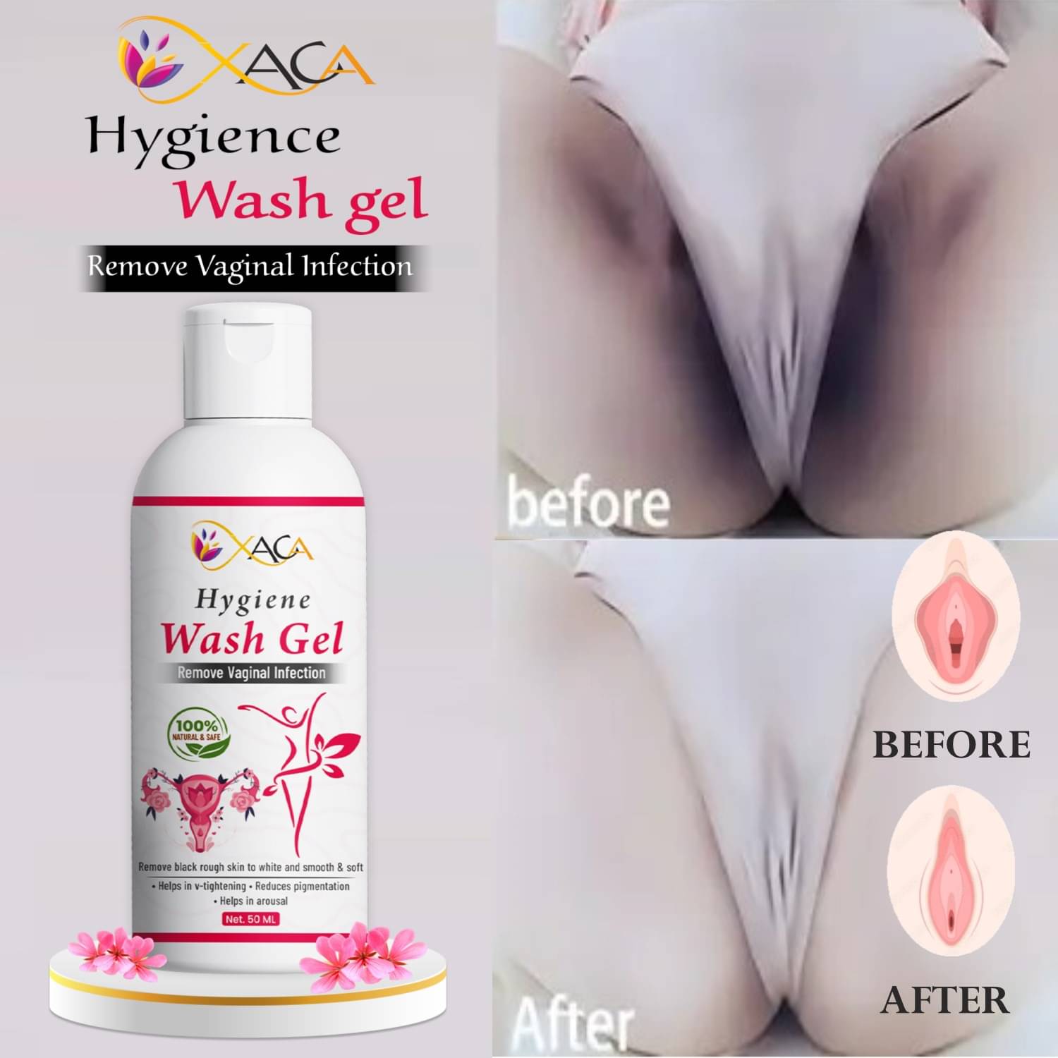     			xaca - Intimate Wash Gel ( Pack of 1 )