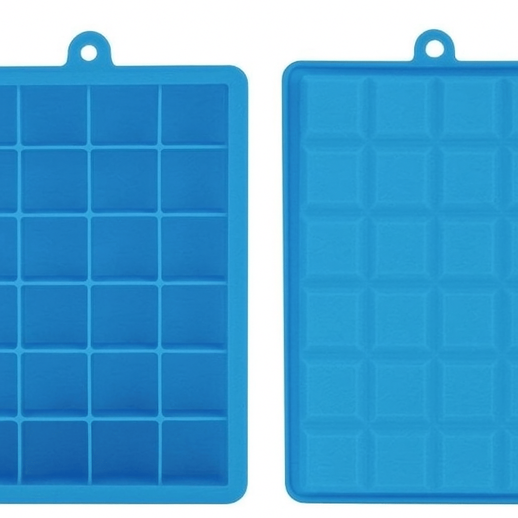     			24 Square Ice cube tray Silicone Ice Cube Tray