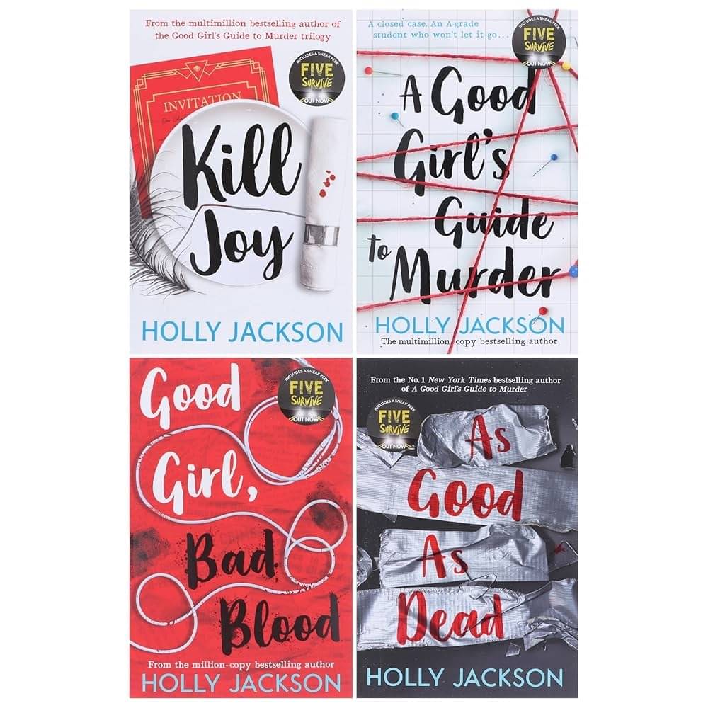 A Good Girl's Guide to Murder Good Girl, Bad Blood By Holly Jackson     			A Good Girl's Guide to Murder Good Girl, Bad Blood By Holly Jackson