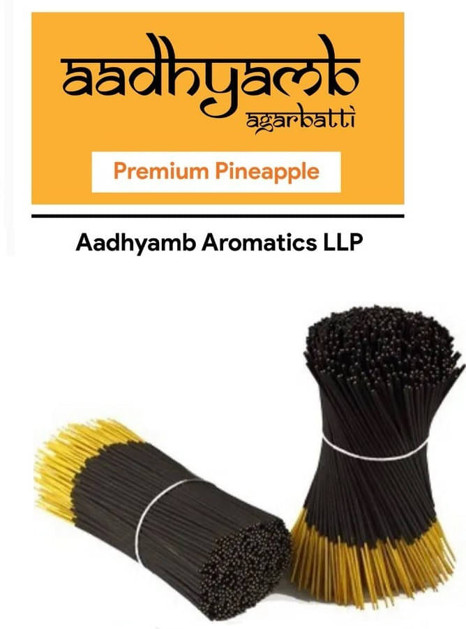 AADHYAMB AGARBATTI Incense Stick PINEAPPLE 500 gm ( Pack of 1 ) AADHYAMB AGARBATTI Incense Stick PINEAPPLE 500 gm ( Pack of 1 )
