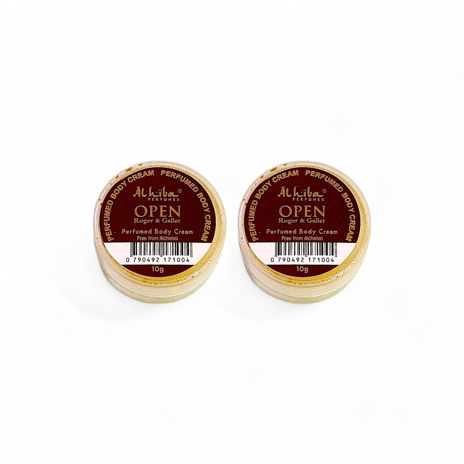     			Al Hiba Open Roger & Gallet Perfumed Body Deodorant Cream for Unisex 10 gm ( Pack of 2 )