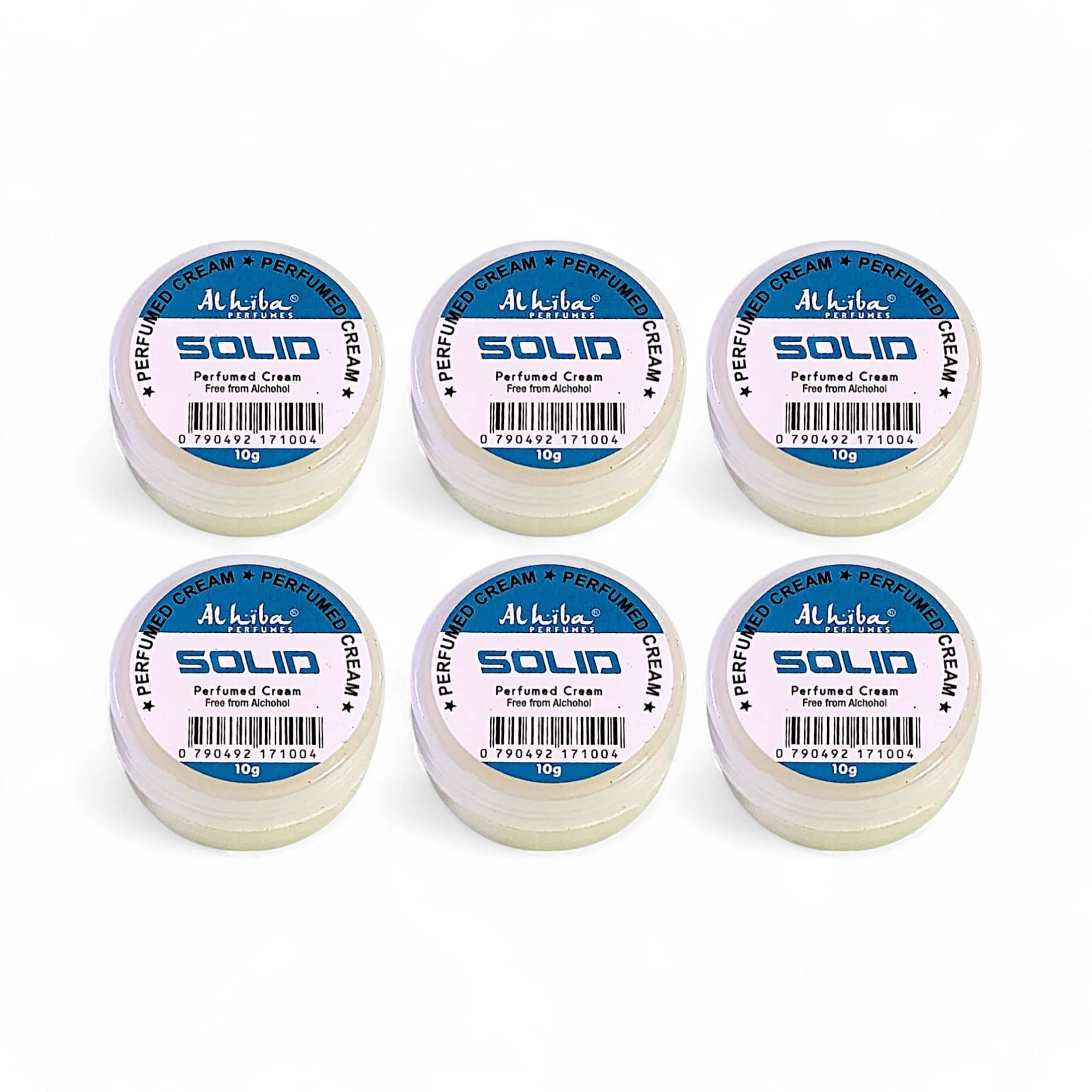 Al Hiba Solid Perfumed Body Deodorant Cream for Unisex 10 gm ( Pack of 6 ) Al Hiba Solid Perfumed Body Deodorant Cream for Unisex 10 gm ( Pack of 6 )