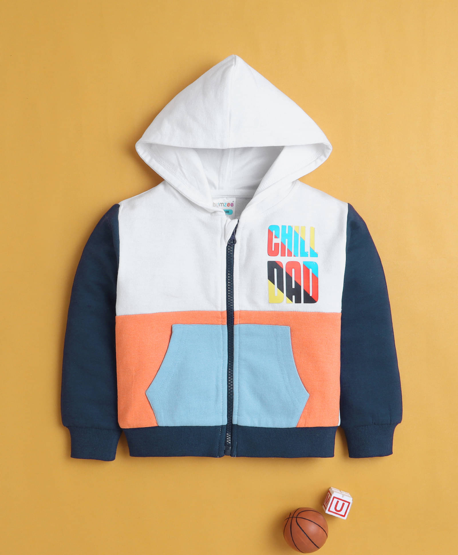 BUMZEE Pack of 1 Boys Cotton Blend Sweatshirt ( Multicolor ) BUMZEE Pack of 1 Boys Cotton Blend Sweatshirt ( Multicolor )