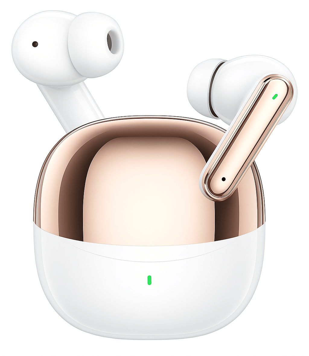     			COREGENIX FLIP Transparent Bluetooth True Wireless (TWS) In Ear 50 Hours Playback Low Latency, Powerful bass IPX5 (Splash & Sweat Proof) White