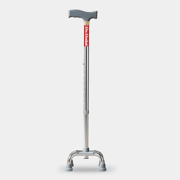     			Dr. Ortho Quadripod Adjustable Aluminium Walking Sticks
