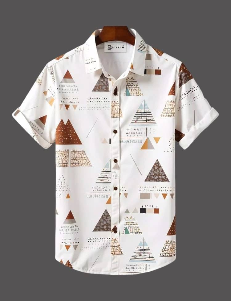 ETSY Polyester Regular Fit Solids Half Sleeves Men's Casual Shirt - White ( Pack of 1 ) ETSY Polyester Regular Fit Solids Half Sleeves Men's Casual Shirt - White ( Pack of 1 )