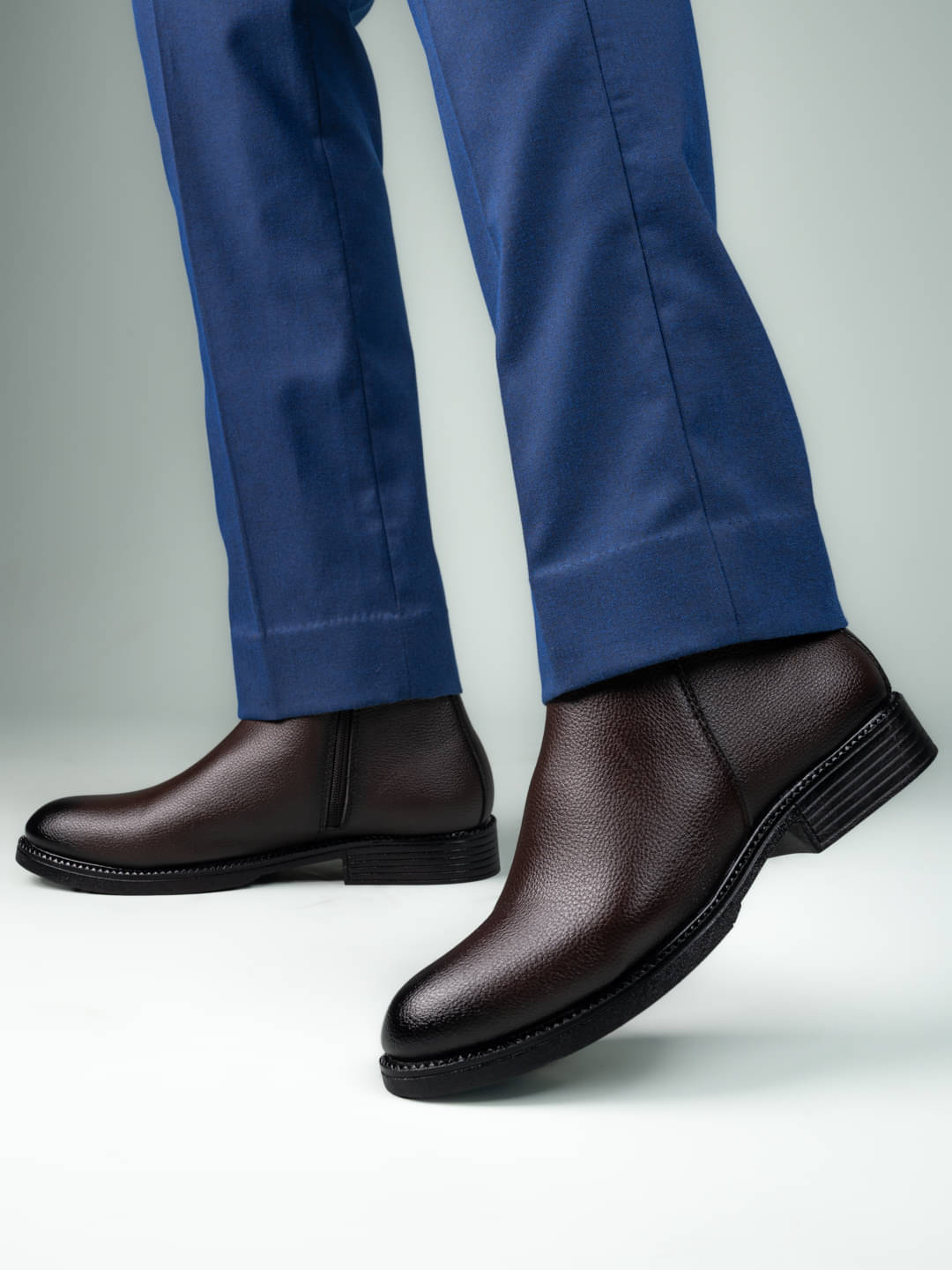     			Fentacia Brown Men's Chelsea Boots