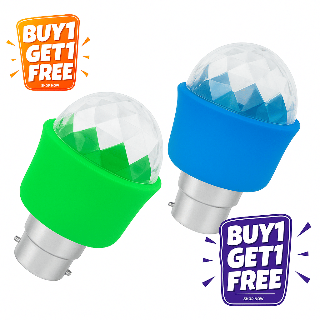 HIRU Multicolor 4M Rotating Light ( Pack of 2 )