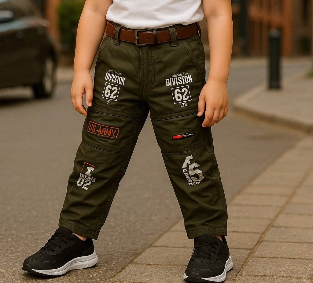     			ICONIC ME Pack of 1 Boys Cotton Blend Jeans ( Brown )