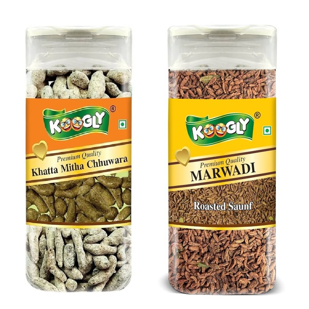 KOOGLY Khatta Mitha Chuhara+ Chennai Saunf Hard Candies 430 gm KOOGLY Khatta Mitha Chuhara+ Chennai Saunf Hard Candies 430 gm