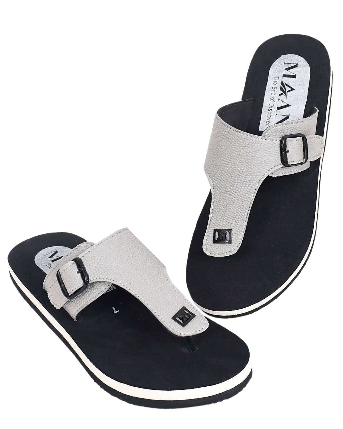 MAAN Grey Men's Daily Slipper