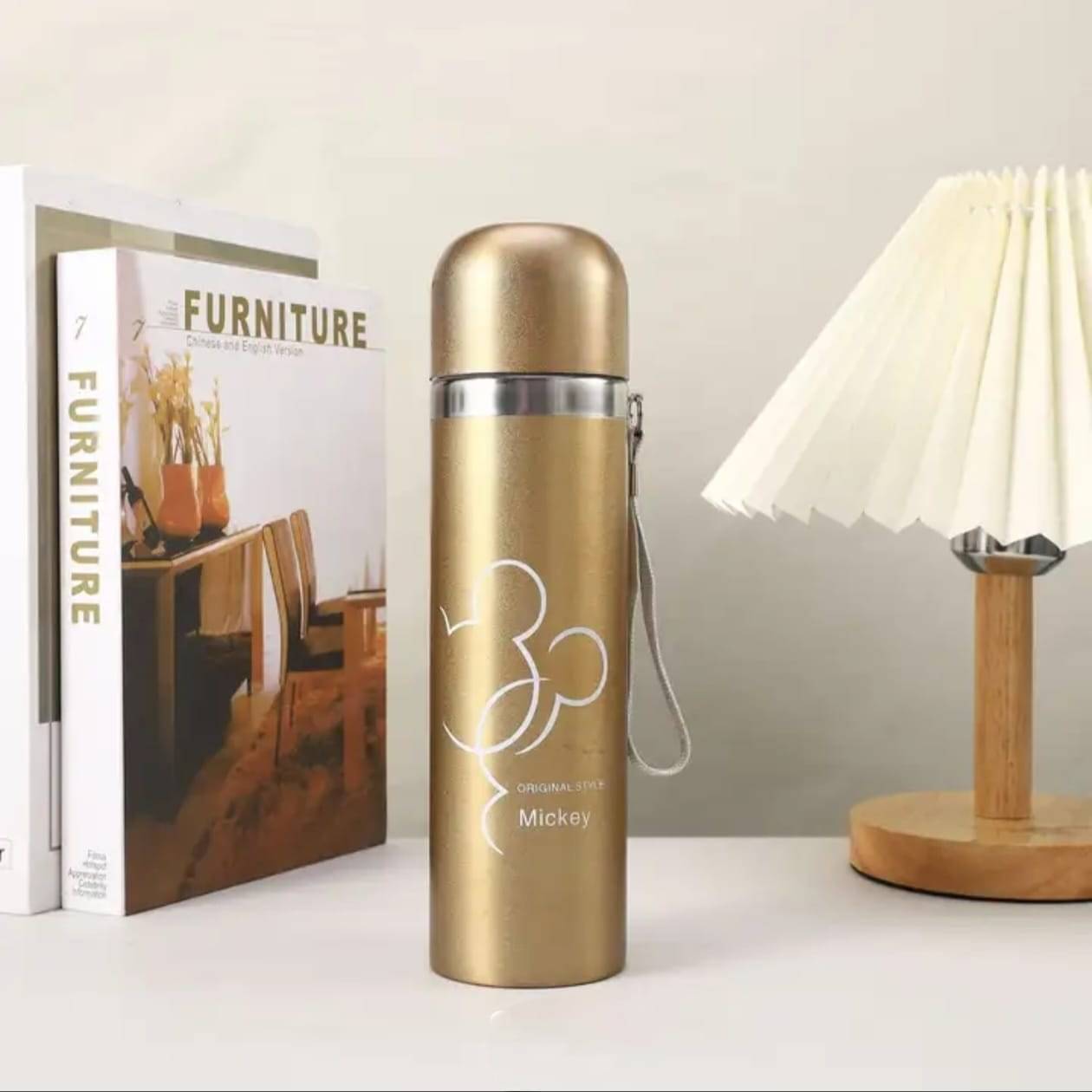     			MSP Gold Steel Flask ( 500 ml )