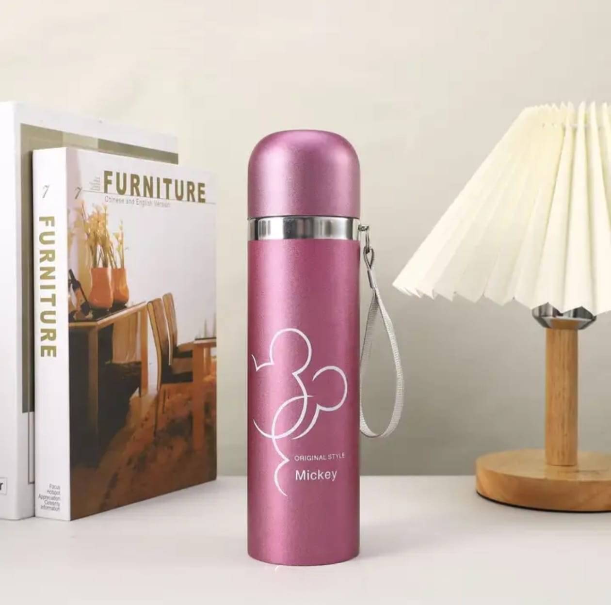     			MSP Pink Steel Flask ( 500 ml )