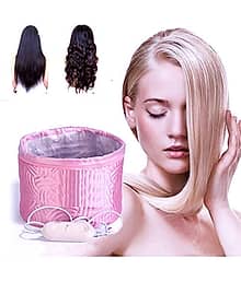 NIYOREZ Hair Care Spa Cap Pink Below 1500W Hair Dryer