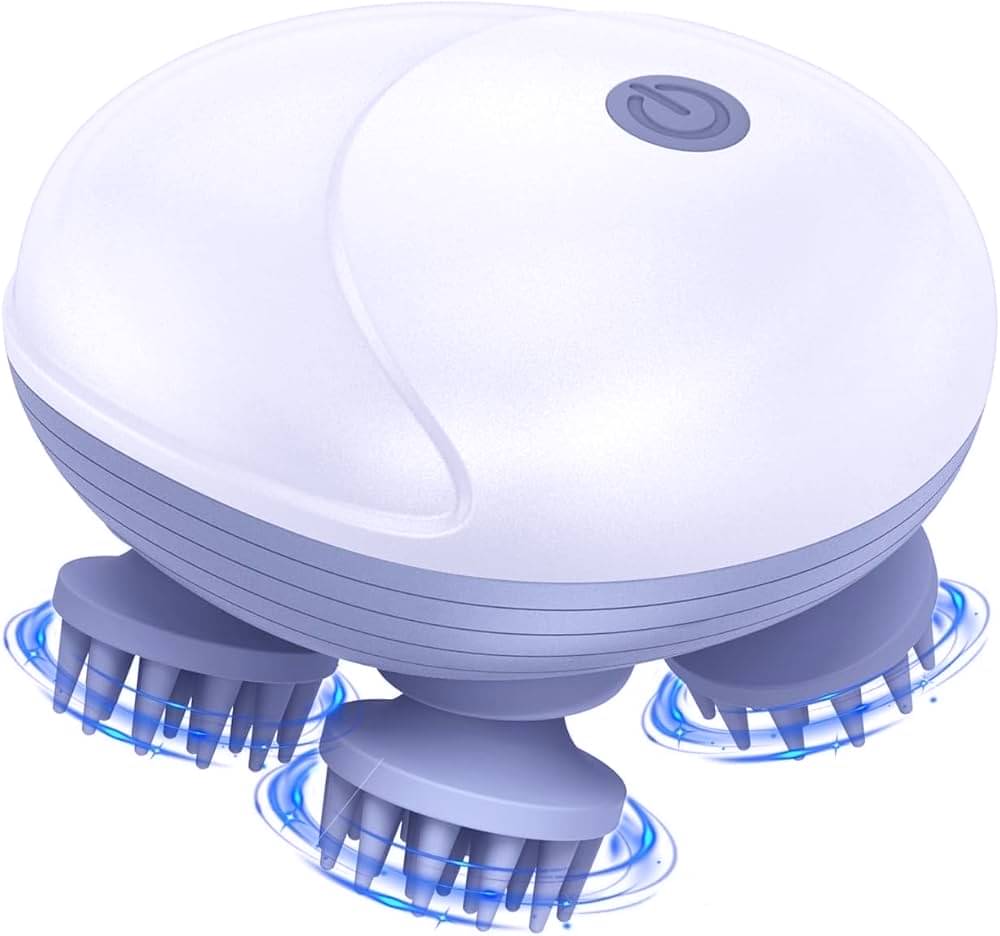 NIYOREZ Revive Scalp Massager | 96 Silicon Kneading Points with Detachable Heads | Scalp, Body & Head Massager for Hair Growth (Multi Color) NIYOREZ Revive Scalp Massager | 96 Silicon Kneading Points with Detachable Heads | Scalp, Body & Head Massager for Hair Growth (Multi Color)