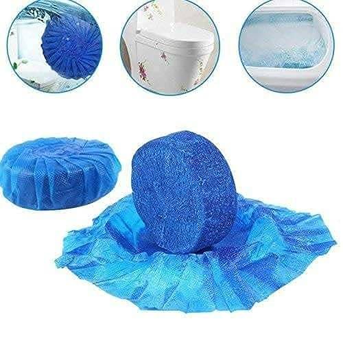     			SARVASHVA TRENDS (Pack 1 - 10pc) toilet cleaners tablets, toilet cleaners, toilet flush cleaner, toilet drainage cleaner, Toilet Cleaner Tablets – Blue Flush, Long-Lasting Freshness, Stain & Germ Removal, Deodorizing WC Cleaner Blocks