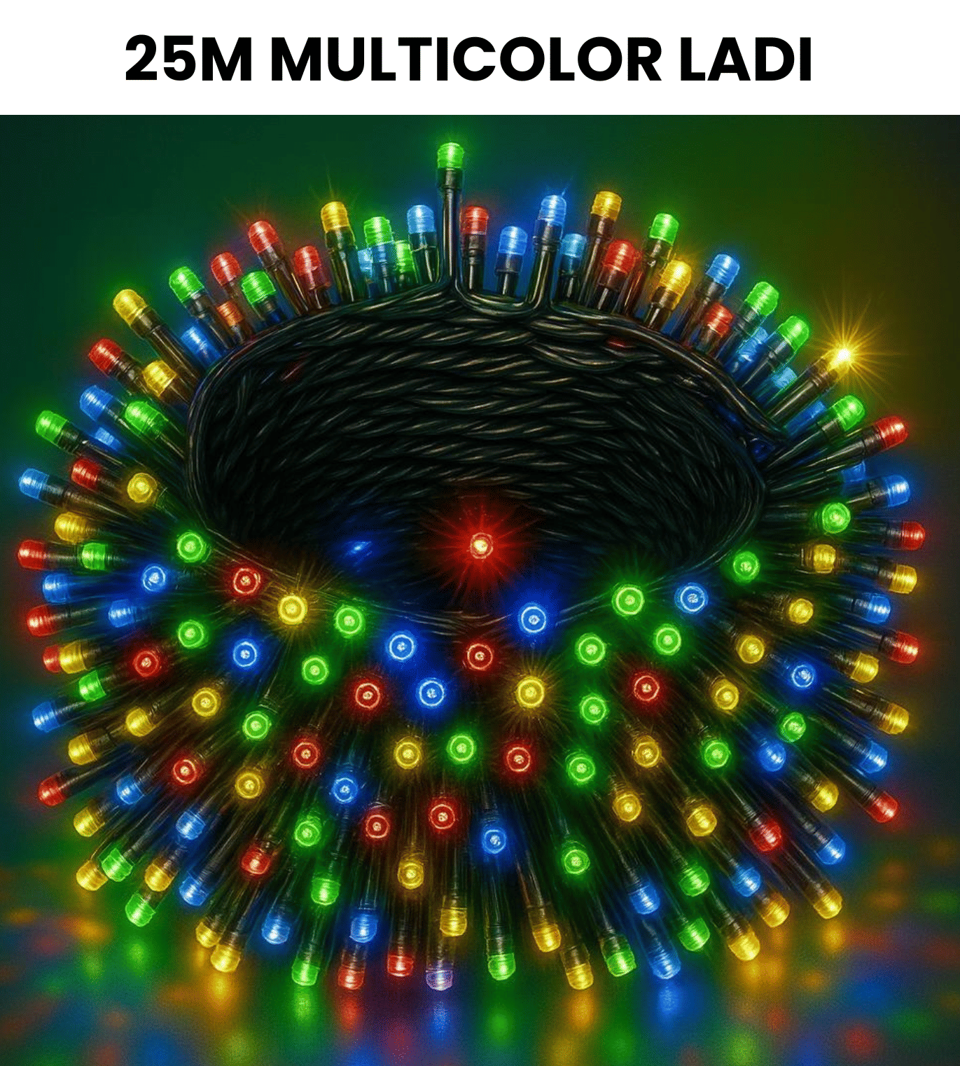     			SPARKWORLD Multicolor 25M String Light ( Pack of 1 )