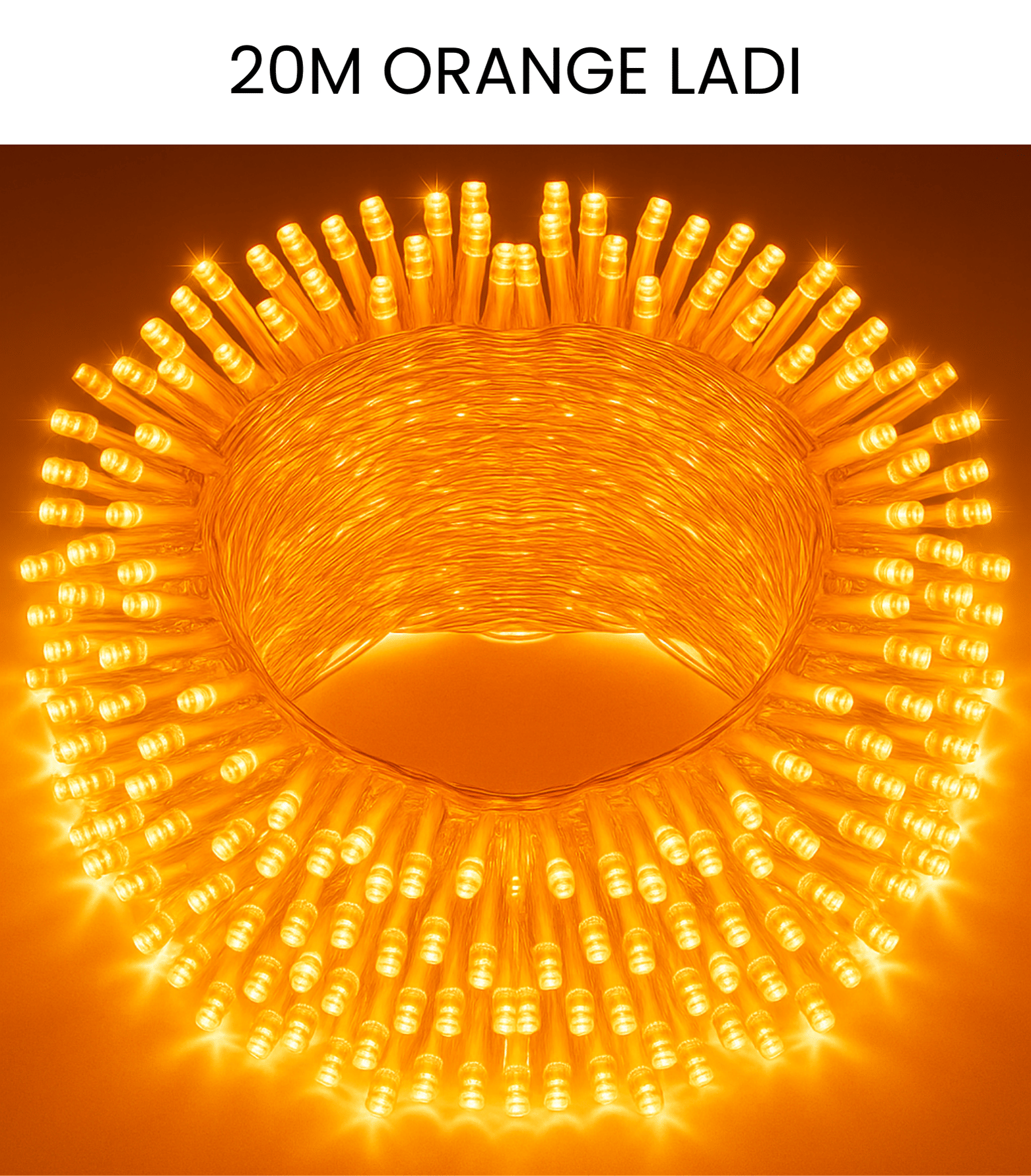     			SPARKWORLD Orange 20M String Light ( Pack of 1 )