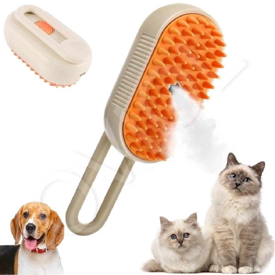 VBE Steam Brush for Dog Cat Steam Brush 3 in 1 Water Brush for Dogs Silicone Massage Dog Comb Electric Multifunctional Water Brush Spa for Dogs USB Rechargeable Steamy Brush for Pet (Multicolor) VBE Steam Brush for Dog Cat Steam Brush 3 in 1 Water Brush for Dogs Silicone Massage Dog Comb Electric Multifunctional Water Brush Spa for Dogs USB Rechargeable Steamy Brush for Pet (Multicolor)