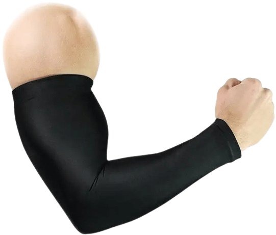 VTSports Black Solid Riding Sleeves ( Single Set ) VTSports Black Solid Riding Sleeves ( Single Set )