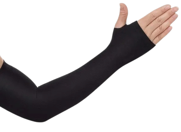 VTSports Black Solid Riding Sleeves ( Single Set ) VTSports Black Solid Riding Sleeves ( Single Set )