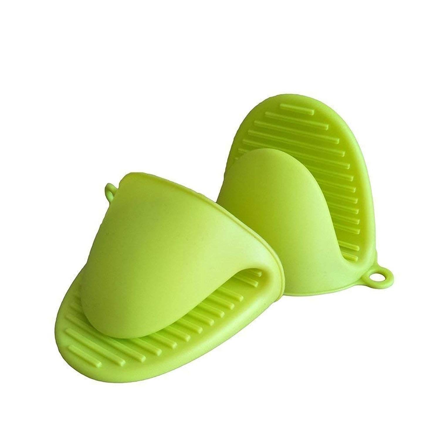     			WHIMSICAL WONDERS 2 Pc Silicone Holder for Hot Utensils | Heat Resistant Oven Mittens | Silicone Pot Holder | Non-Slip Grip | Silicone Mittens for Kitchen | Pinch Grip for Hot Pots | 1 Set Random Color