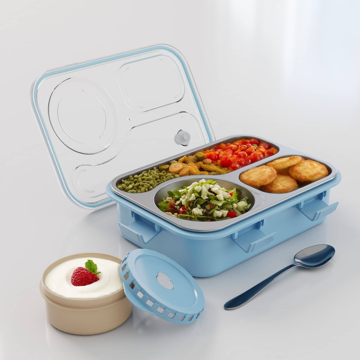     			Weizny Stainless Steel Lunch Box 1 - Container ( Pack of 1 )