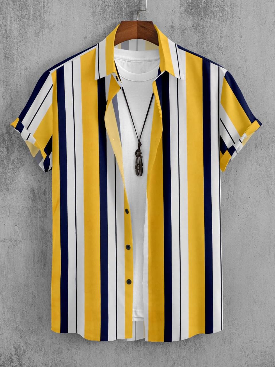 seventeenstitch Polyester Regular Fit Printed Half Sleeves Men's Casual Shirt - Multicolor 2 ( Pack of 1 ) seventeenstitch Polyester Regular Fit Printed Half Sleeves Men's Casual Shirt - Multicolor 2 ( Pack of 1 )