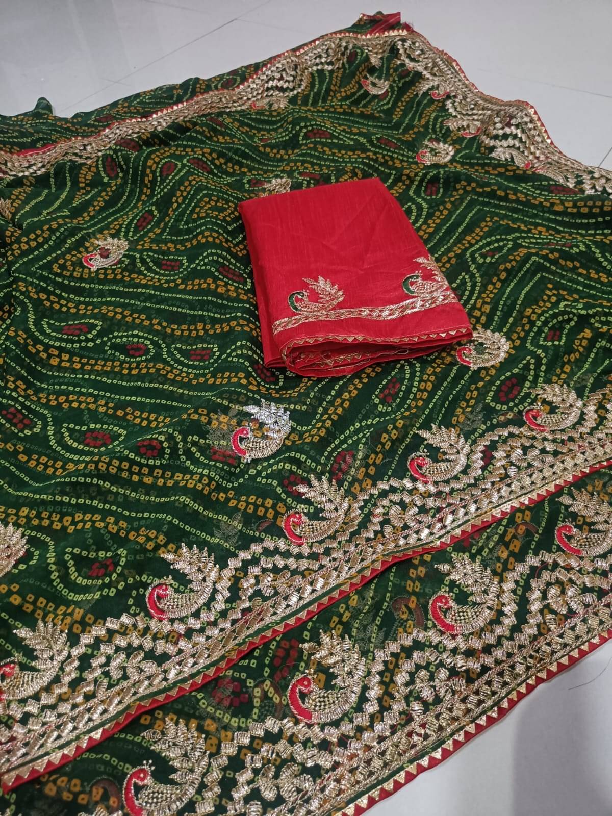 supalee Tex Georgette Printed Regular Saree With Unstitched Blouse Piece ( Green ) supalee Tex Georgette Printed Regular Saree With Unstitched Blouse Piece ( Green )