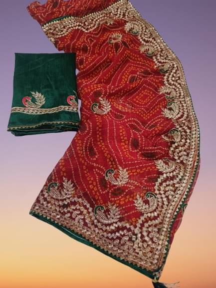 supalee Tex Georgette Printed Regular Saree With Unstitched Blouse Piece ( Red ) supalee Tex Georgette Printed Regular Saree With Unstitched Blouse Piece ( Red )